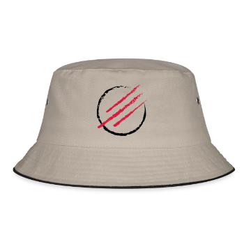 Scratch the Circle - Bucket Hat - khaki/black - Front