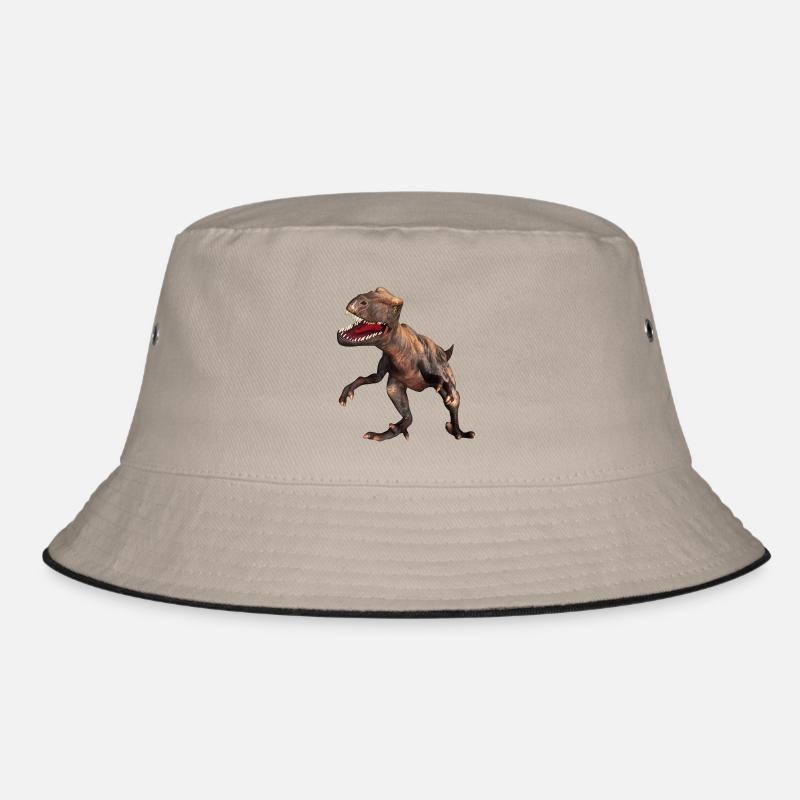 Velociraptor dinosaurs 11 Bucket Hat