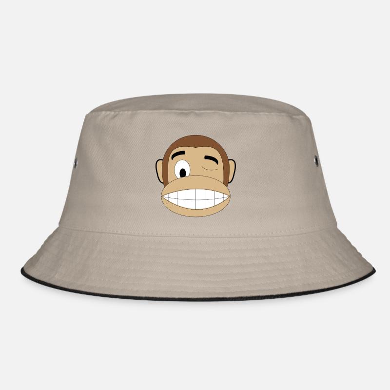 zwinker affe Bucket Hat
