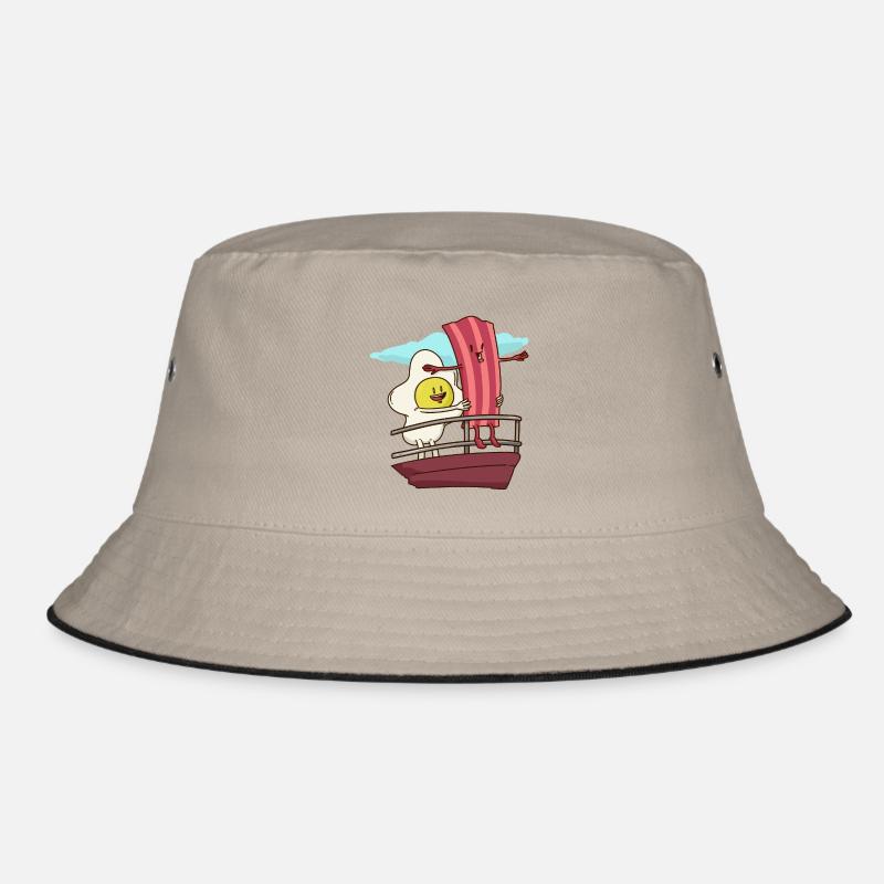Bacon und Eier Titanic Bucket Hat