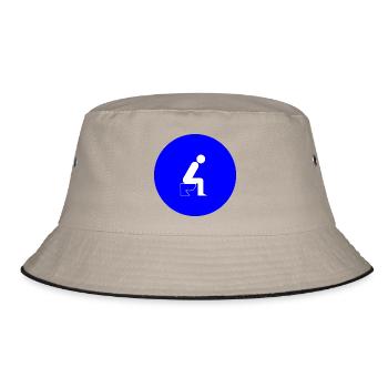bath bath bathtub bathtub shower shower98 - Bucket Hat - khaki/black - Front