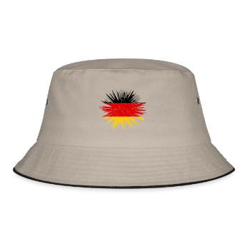 Cadeau Splatter Land Roots Allemagne - Bob - kaki/noir - Devant
