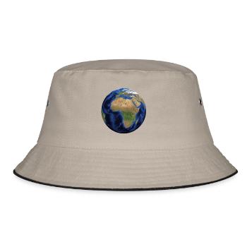 globe - Bucket Hat - khaki/black - Front