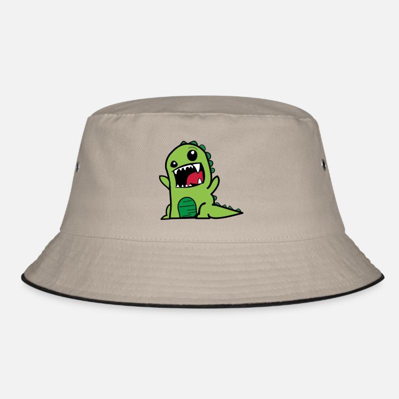 kleines grünes Monster Bucket Hat