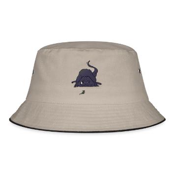 Raoul Bishop - Bucket Hat - khaki/black - Front