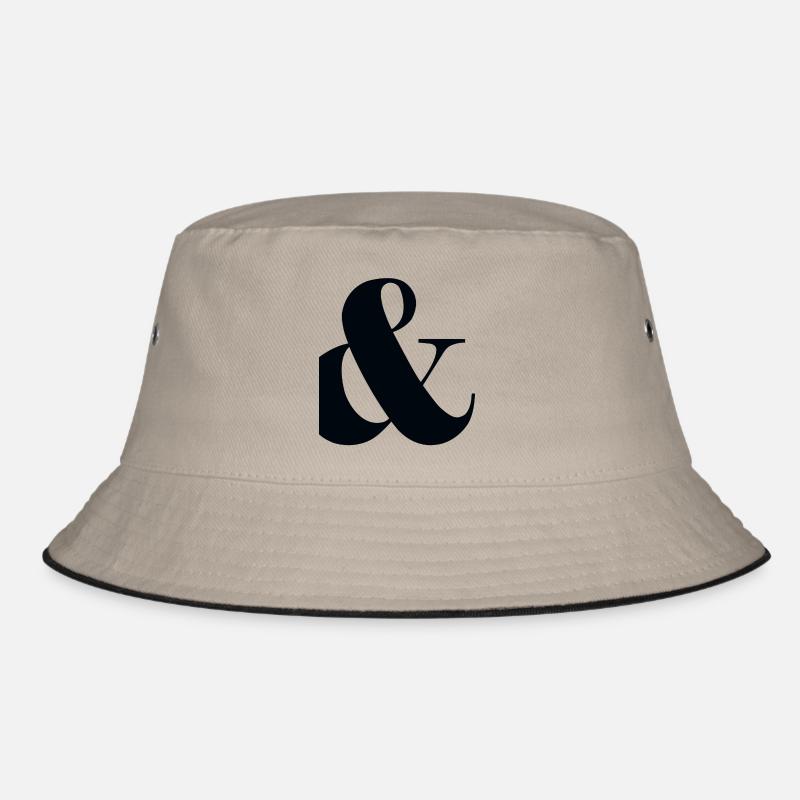 and, plus, punctuation, Bucket Hat