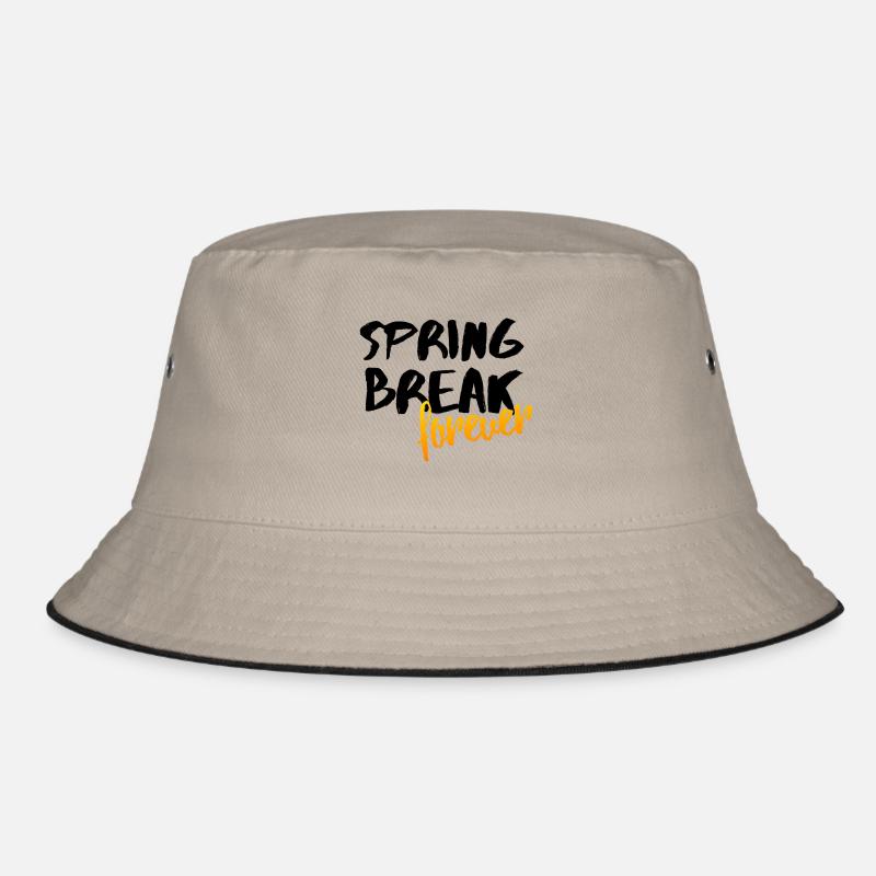 Spring Break Forever Spring Party Gift Idea Bucket Hat