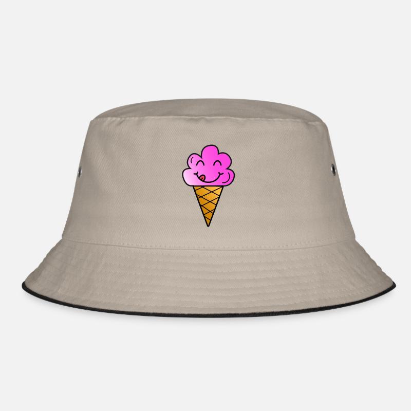 Eis - Bucket Hat - Khaki/Schwarz