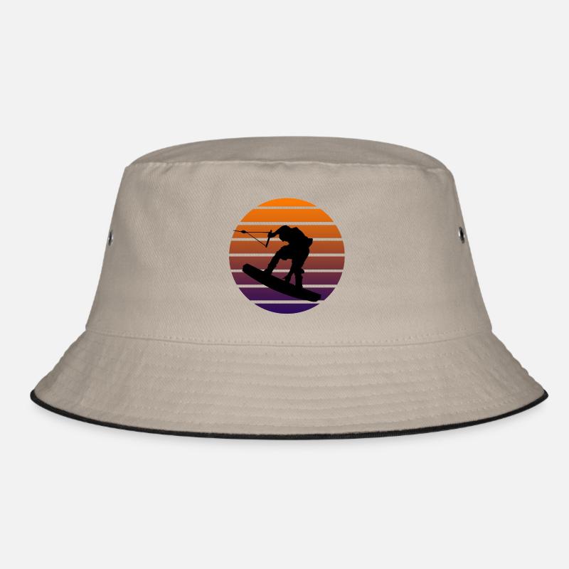 Wakeboard Shirt & Gift Wakeboarder Bucket Hat
