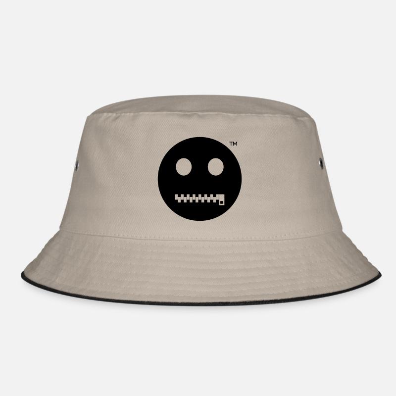 Smiley Shut up - Sei Still Bucket Hat