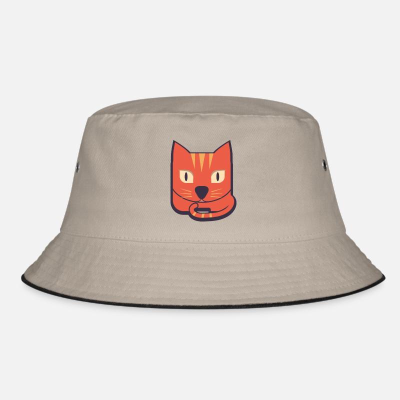 Comic Katze Bucket Hat