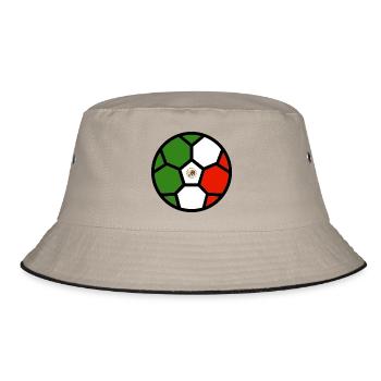  Drapeau Coupe du monde de Mexique - Bob - kaki/noir - Devant