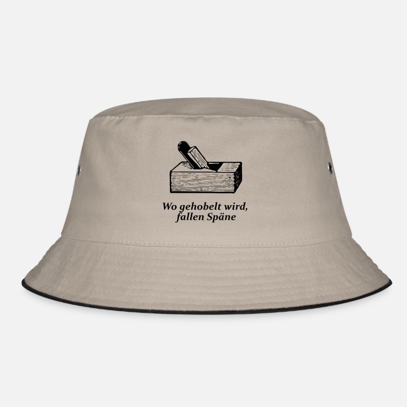 Wo gehobelt wird, fallen Späne Bucket Hat