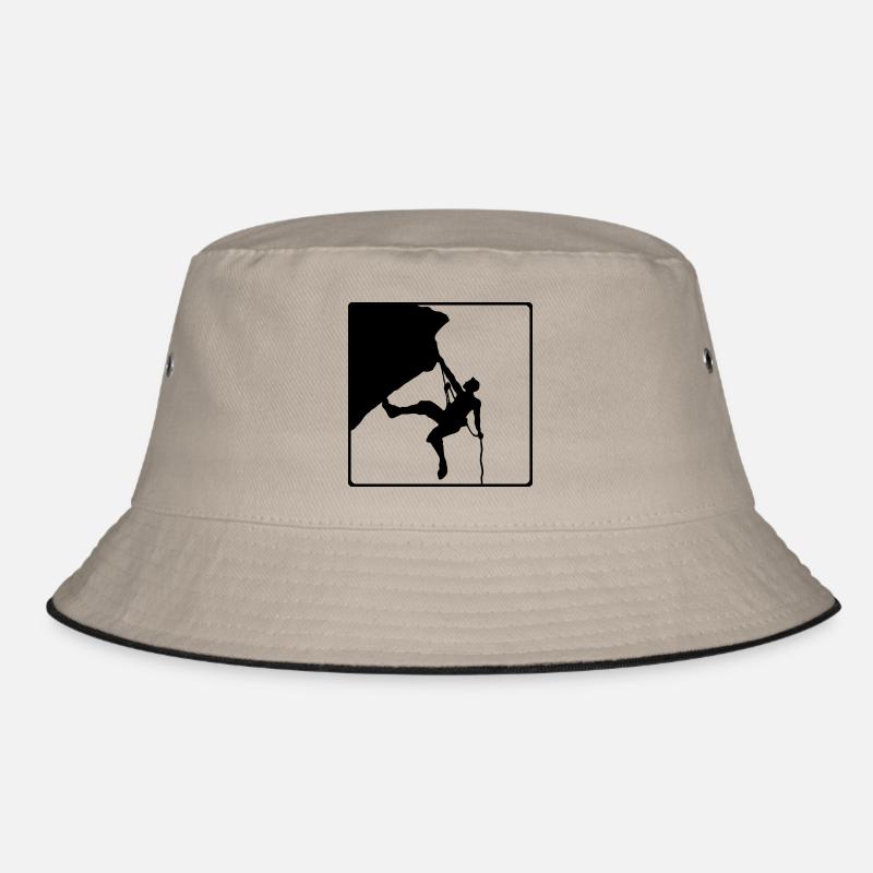 Klettern - Bucket Hat - Khaki/Schwarz