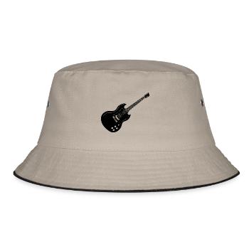 Guitare | Musiciens | Musique - Idée de cadeau - Bob - kaki/noir - Devant