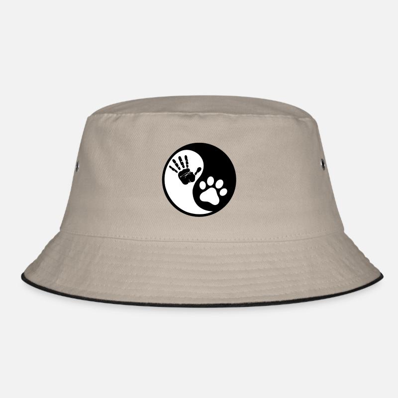 Dogs and humans Bucket Hat