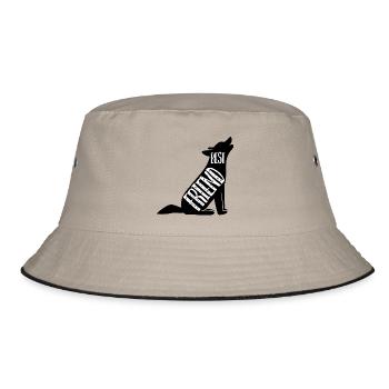 Meilleur ami ami chien maîtresse maîtresse - Bob - kaki/noir - Devant