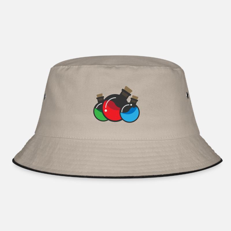 Flat Design - Chemistry Experiment - Gift Idea Bucket Hat