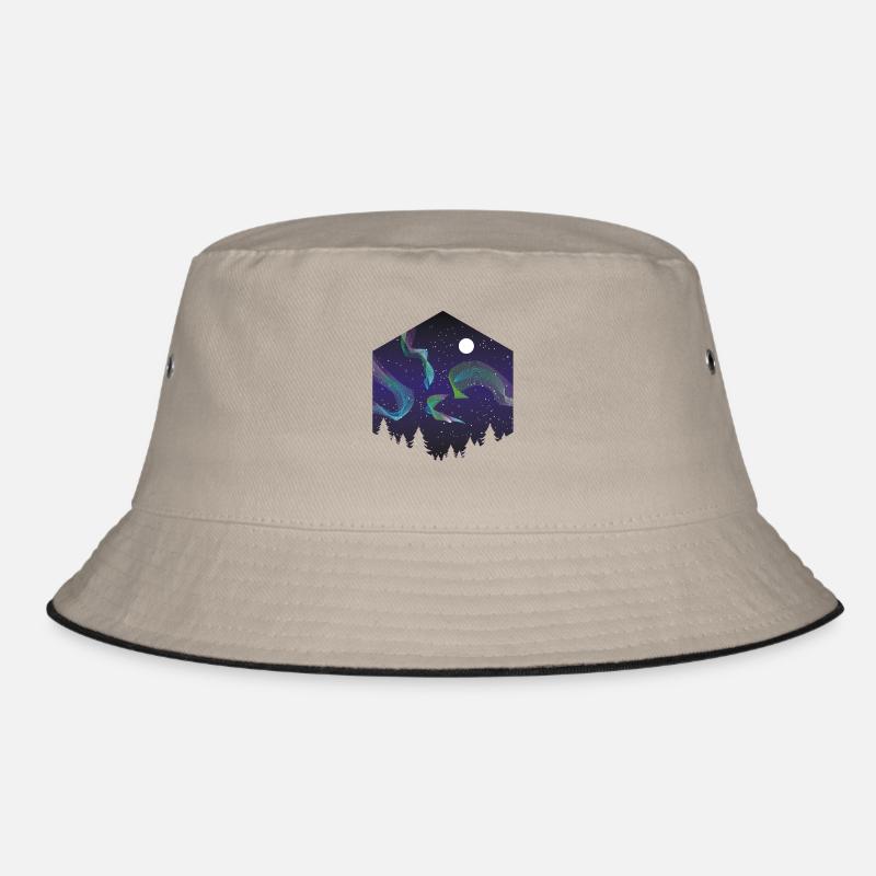 Polar Lichter 2 Bucket Hat