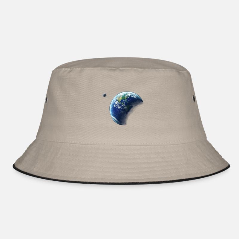 Erde - Bucket Hat - Khaki/Schwarz