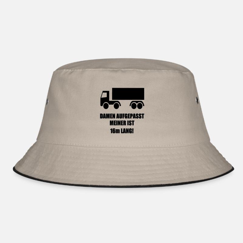 meiner ist 16m lang Bucket Hat