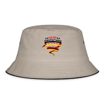 Day of German unity - Bucket Hat - khaki/black - Front