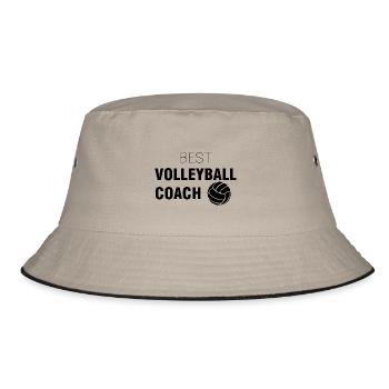Meilleur entraîneur de volley-ball | Sport Coach Cadeaux - Bob - kaki/noir - Devant