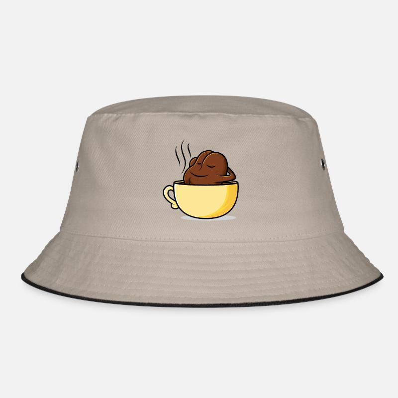 Kaffee in der Tasse oder Kaffeetasse? Bucket Hat