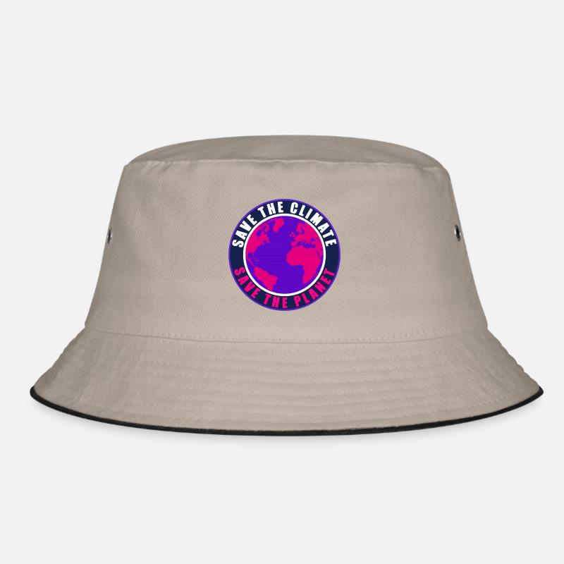 Save the Climate Save the Planet Bucket Hat