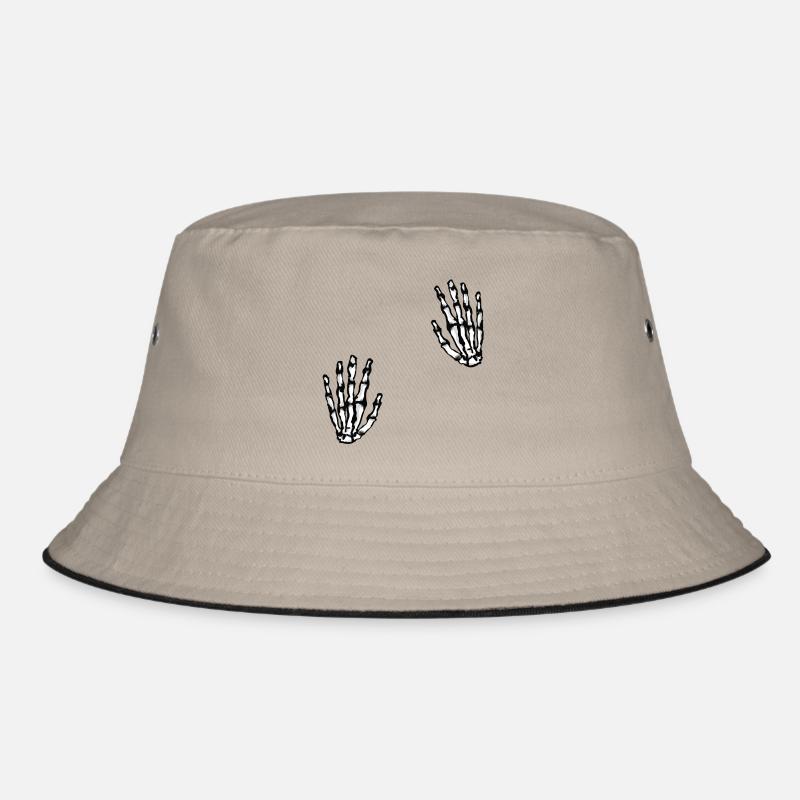 skeleton hands Bucket Hat