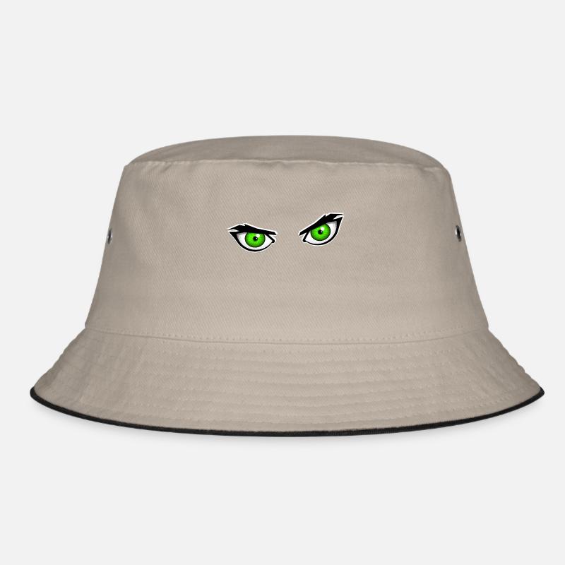Green eyes Bucket Hat