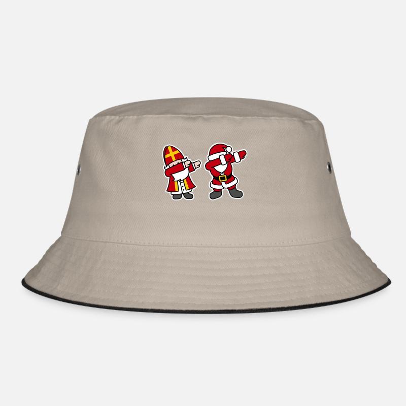Sinterklaas en Kerstman dab dabbing Bob