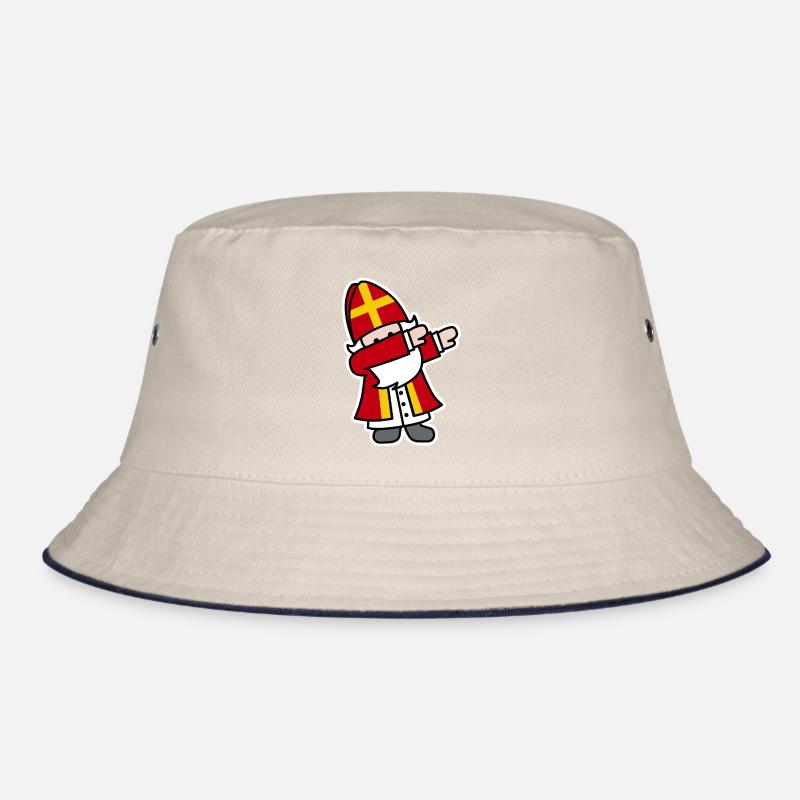 Sinterklaas Saint / Nicholas Dab Dabbing Sint Piet Bucket Hat