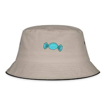 sweet - Bucket Hat - khaki/black - Front