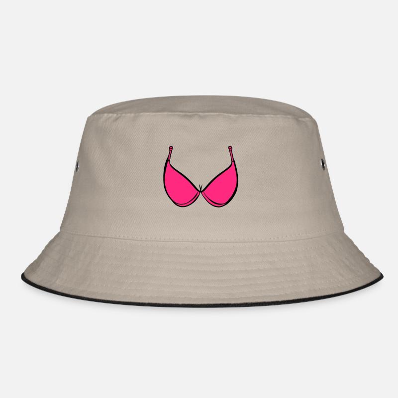 Brüste BH Rosa Bucket Hat