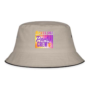 Apres ski - Bucket Hat - khaki/black - Front