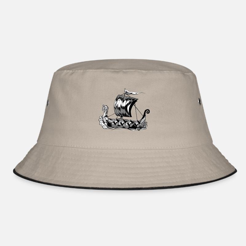Wikingerschiff Wikinger Boot Vikinger Schiff Bucket Hat