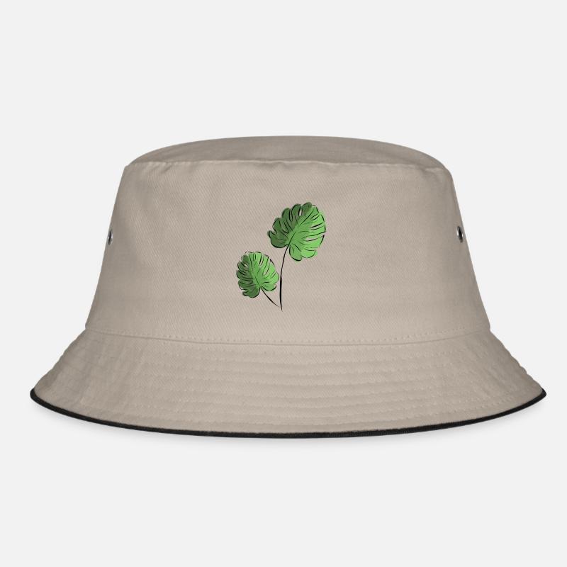 Monsetra Ableger mit zwei Blättern Bucket Hat