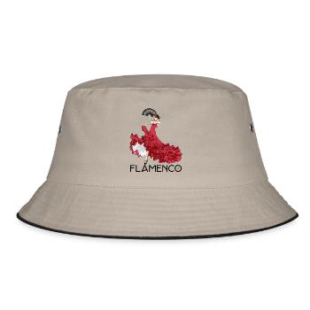 Flamenco dancer - Bucket Hat - khaki/black - Front