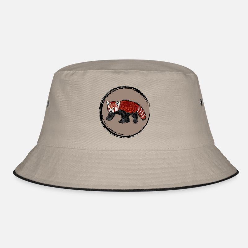 Roter Panda / Red Panda Design IV Bucket Hat