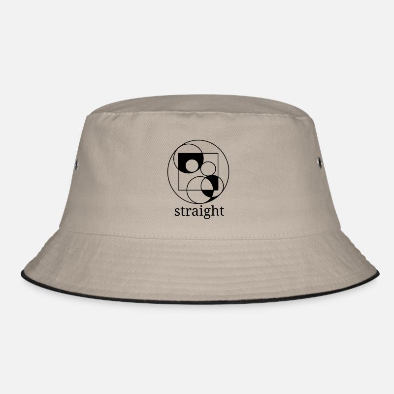 Geometry straight Bucket Hat