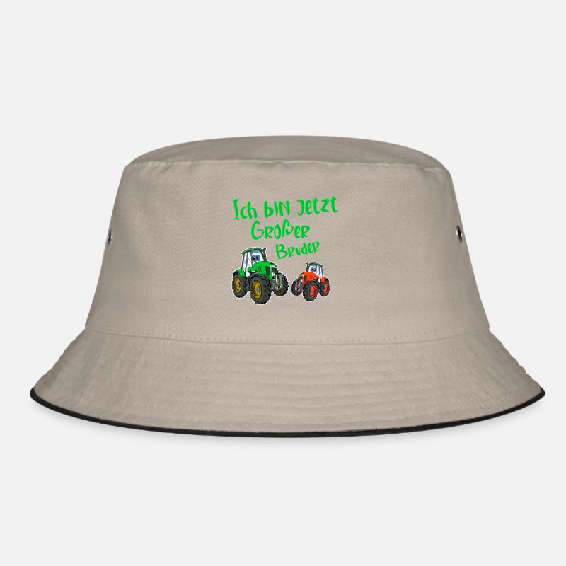 Ich Bin Jetzt Großer Bruder Traktor Bucket Hat