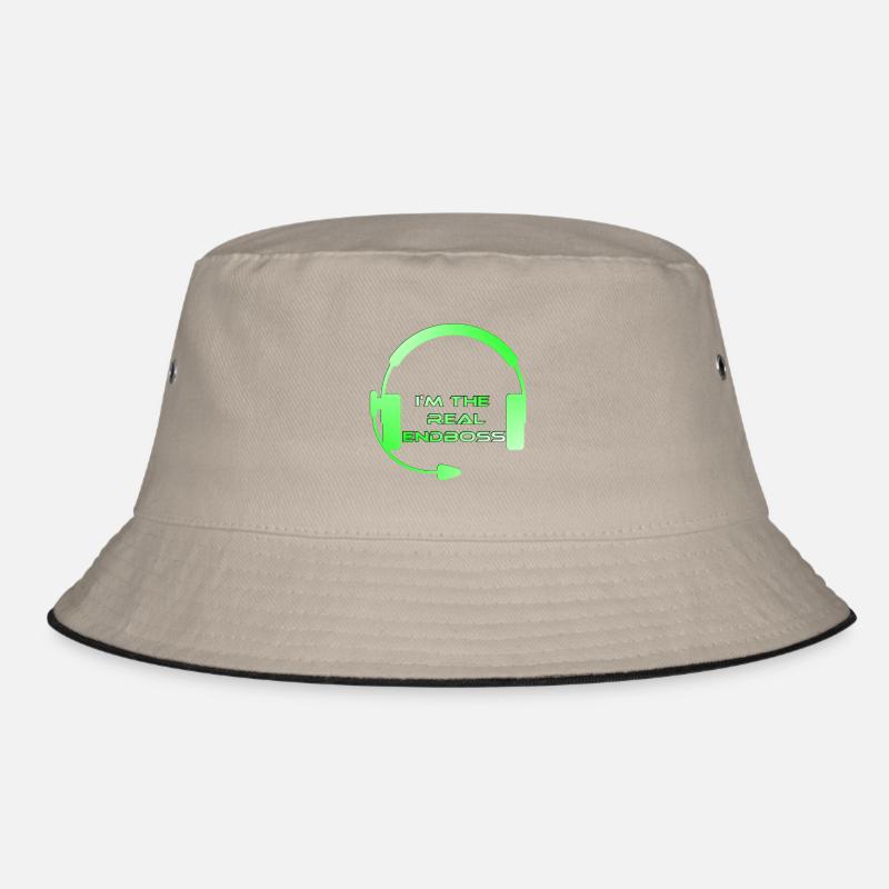 Endboss Neon Gaming Headset Bucket Hat