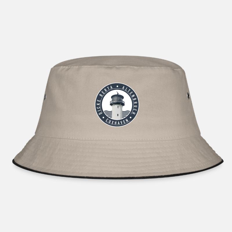 Leuchtturm Dicke Berta - Altenbruch (Cuxhaven) Bucket Hat