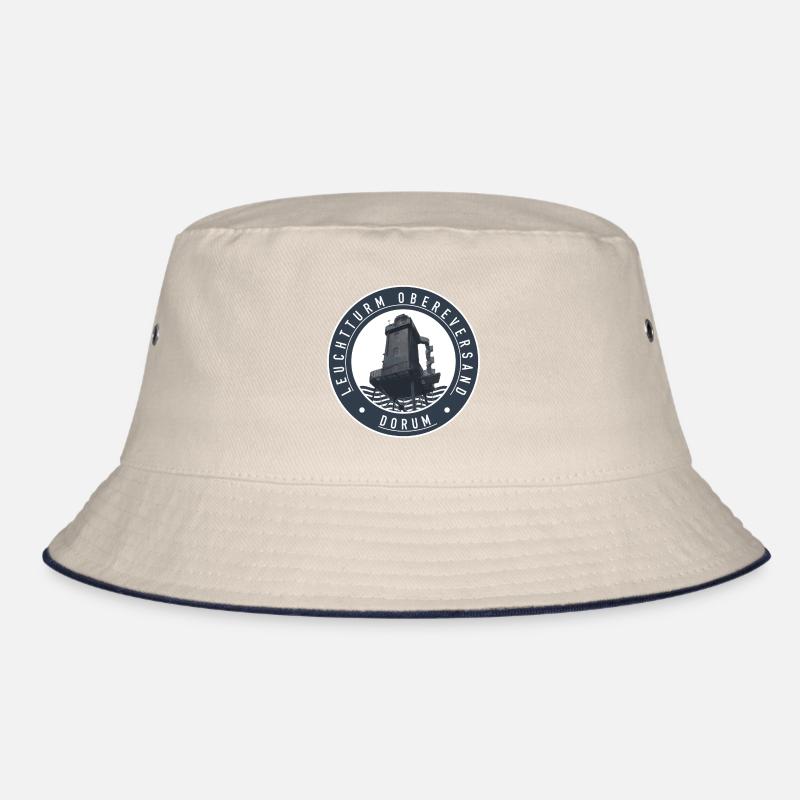 Leuchtturm Obereversand Dorum (bei Cuxhaven) Bucket Hat