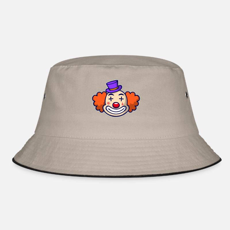 Fasching Clown Karneval Bucket Hat