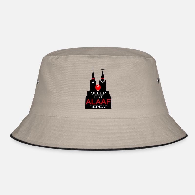 Kölsch Köln Kölle Dom Rhing Karneval Nase Alaaf Bucket Hat