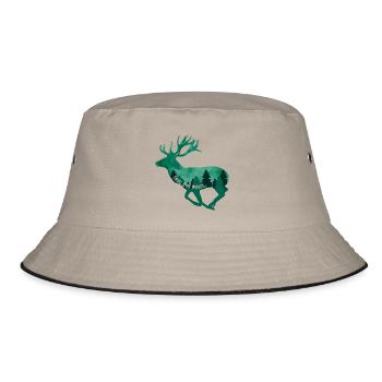 Changement climatique Protection de l’environnement Hirsch Durable - Bob - kaki/noir - Devant