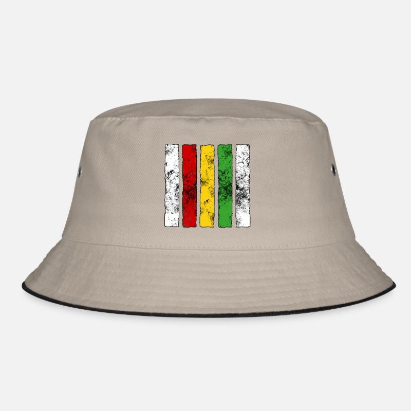Reggae Zeichen Bucket Hat