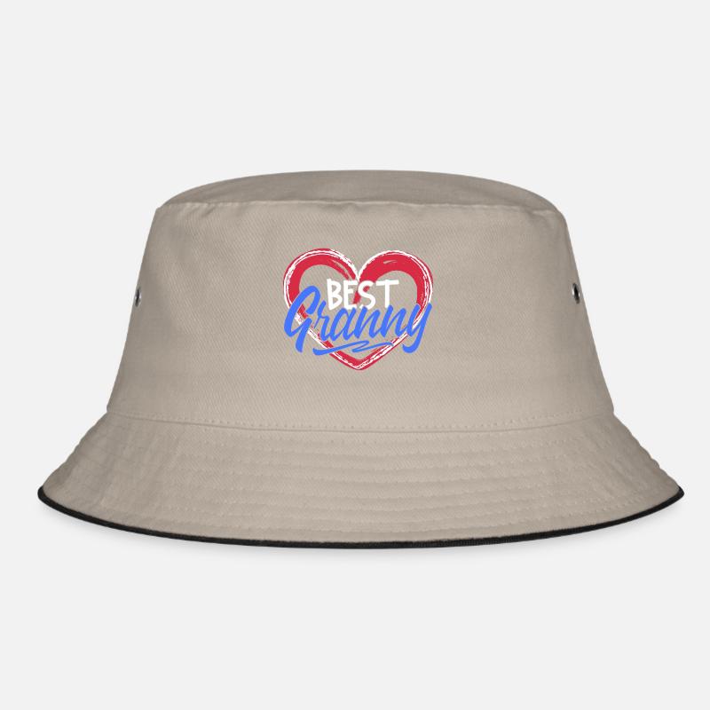Beste Oma Großmutter Großmama Gratuliere Statement Bucket Hat